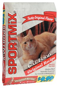 Sportmix Cat Food bag